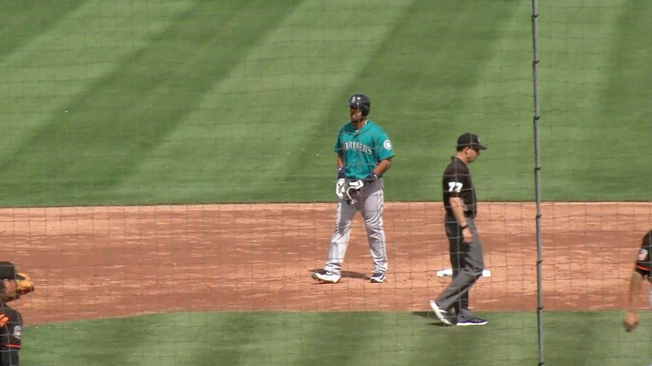 Gutierrez's RBI double