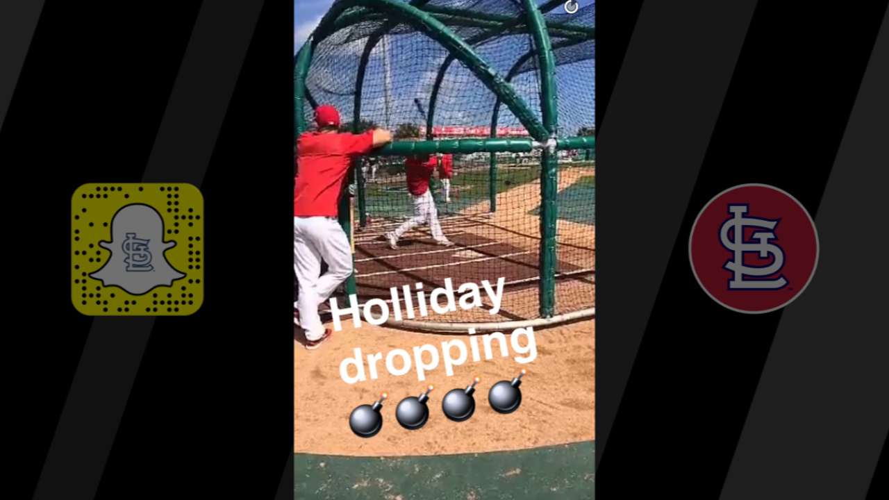 Not a drill: Cards show game prep on Snapchat