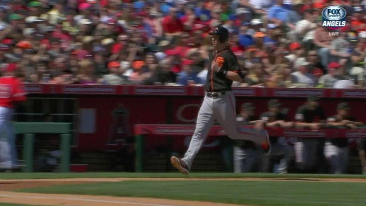 Crawford's RBI triple