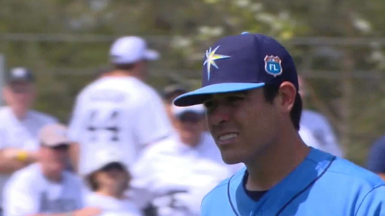 Rays get scoreless start from Moore in win