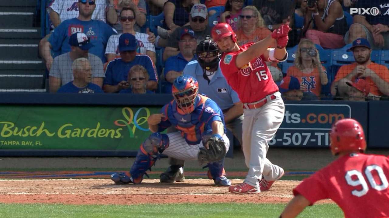 Cards swat four HRs, defeat Colon, Mets