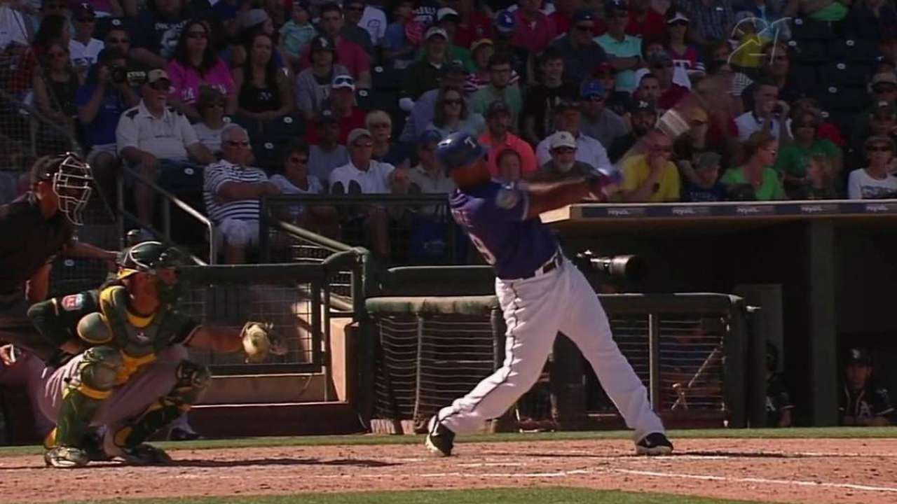 Beltre smacks a three-run homer