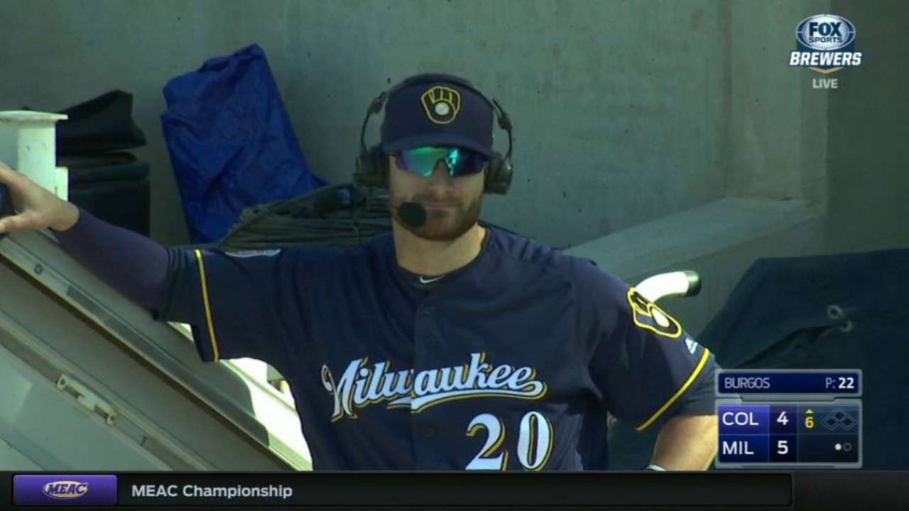 Lucroy on Jungmann, progress