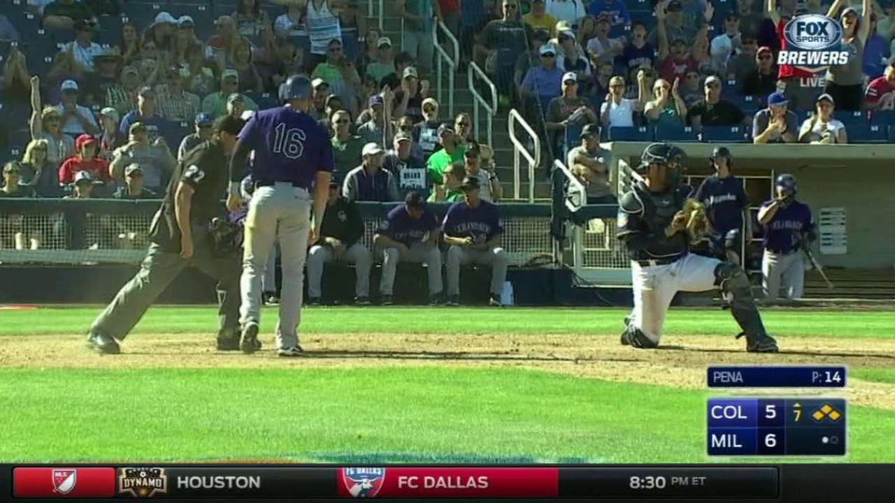 Story's RBI single