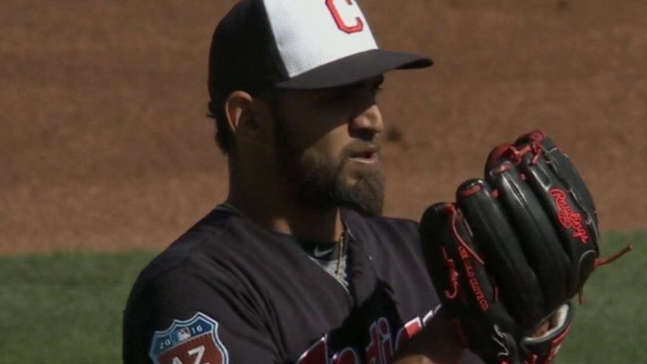 Salazar's seven strikeouts