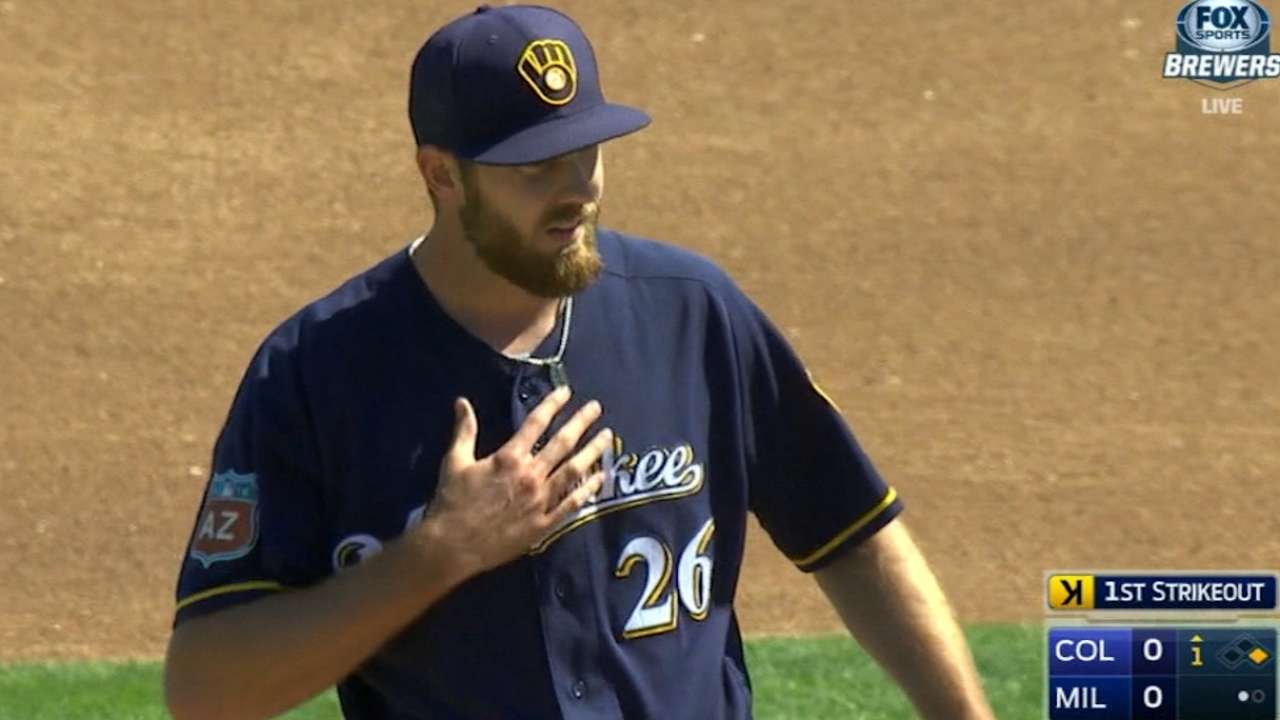 Jungmann dazzles with 3 hitless innings
