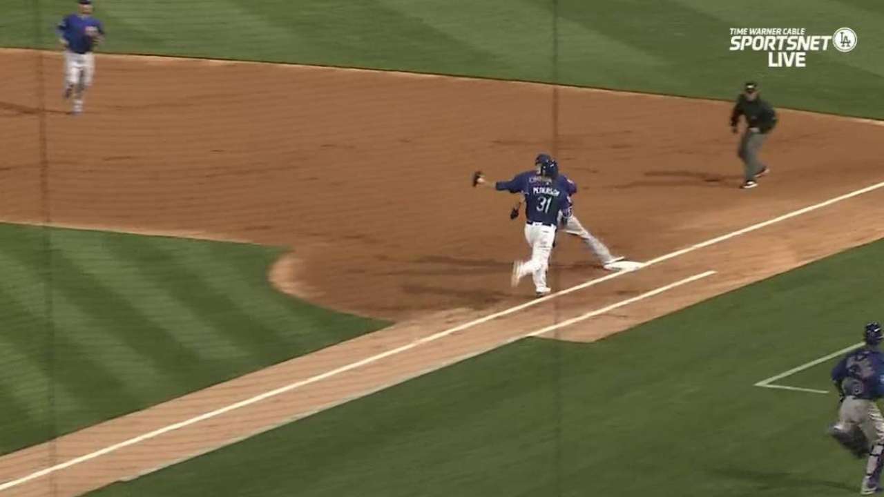 Baez's nice play