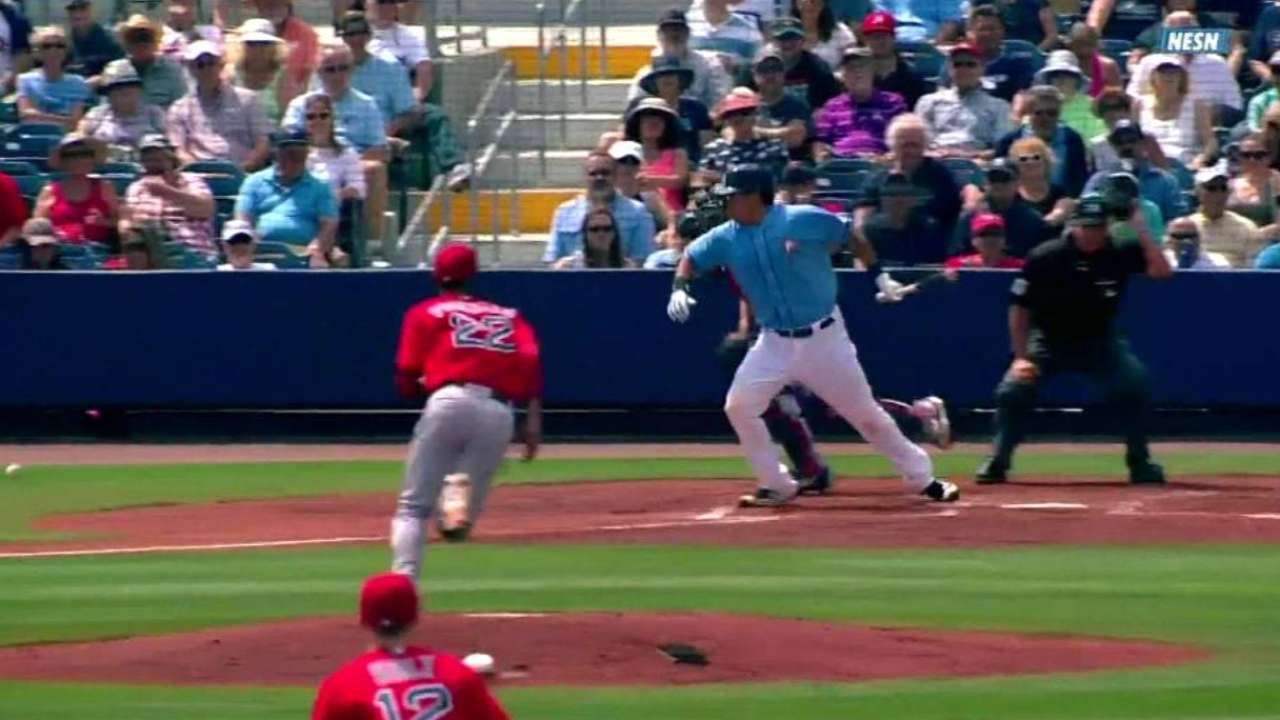 Porcello's day changes in a hurry