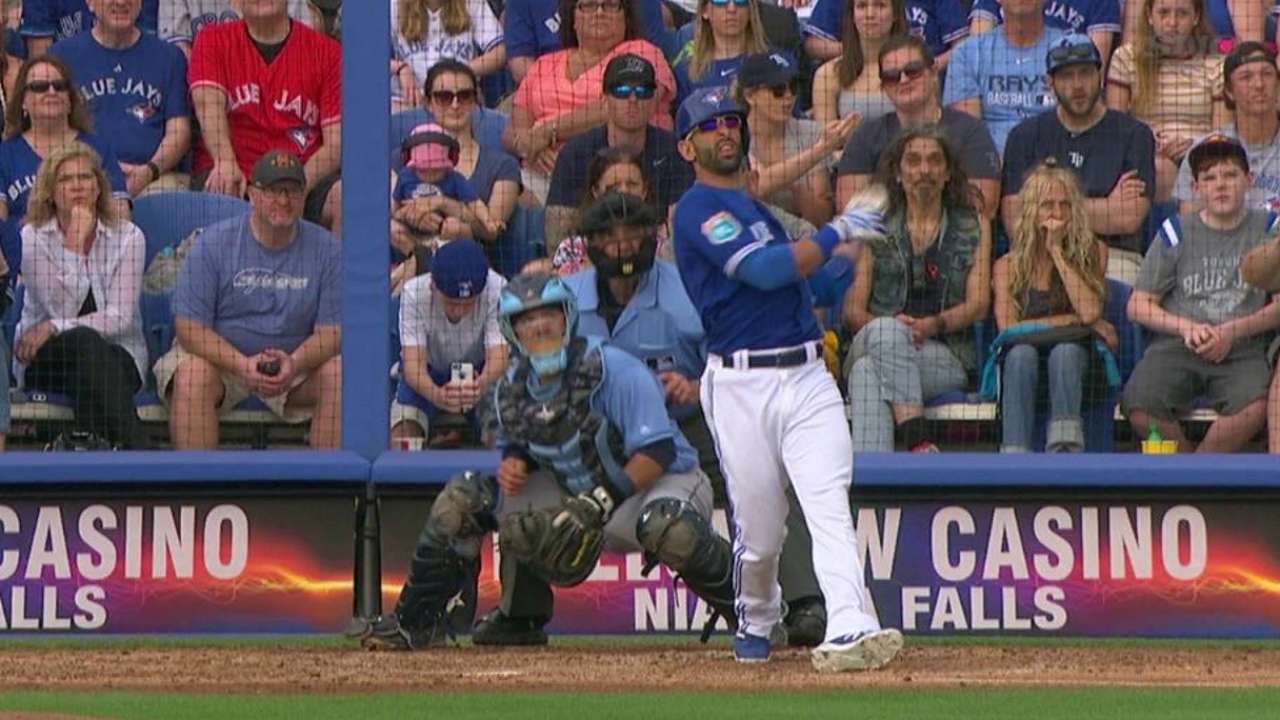 Bautista's three-run blast