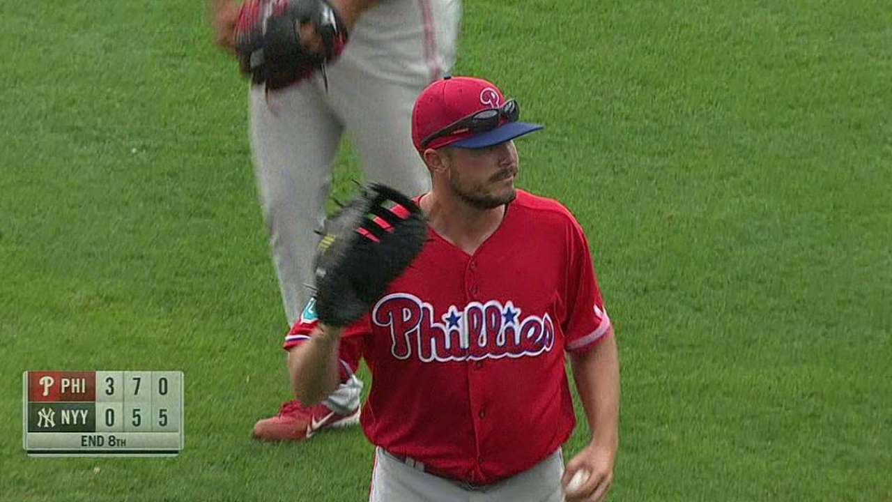 Phillies send Stassi, Featherston to Minors
