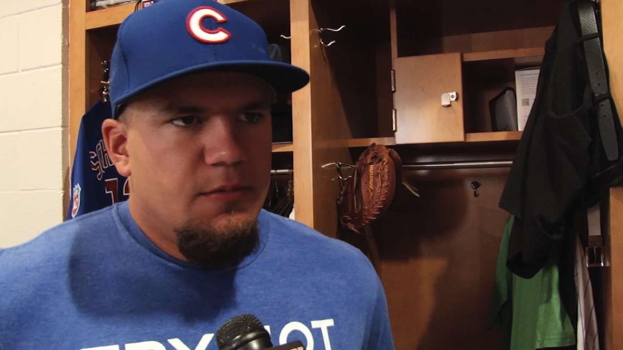 Schwarber on his defense