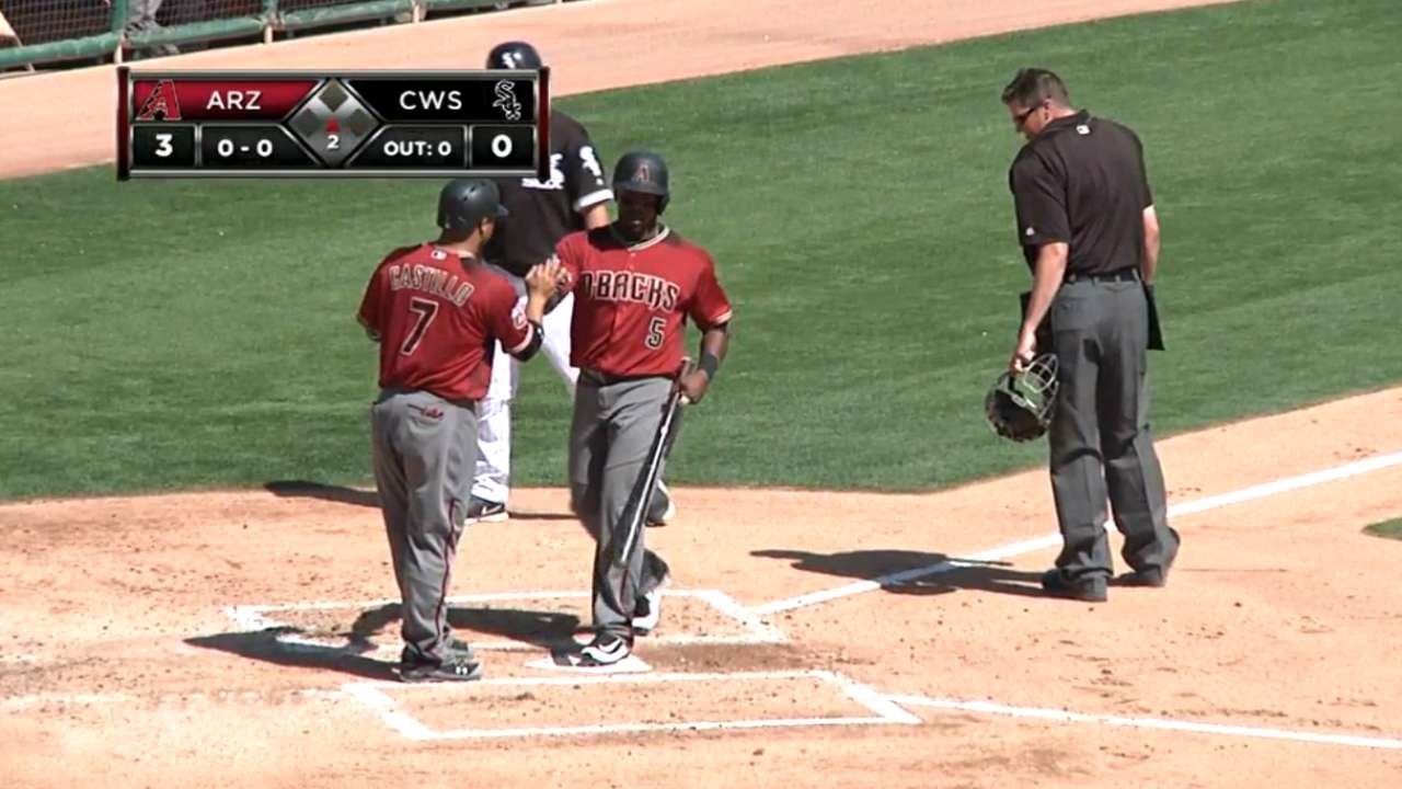 O'Brien's two homers, five RBIs