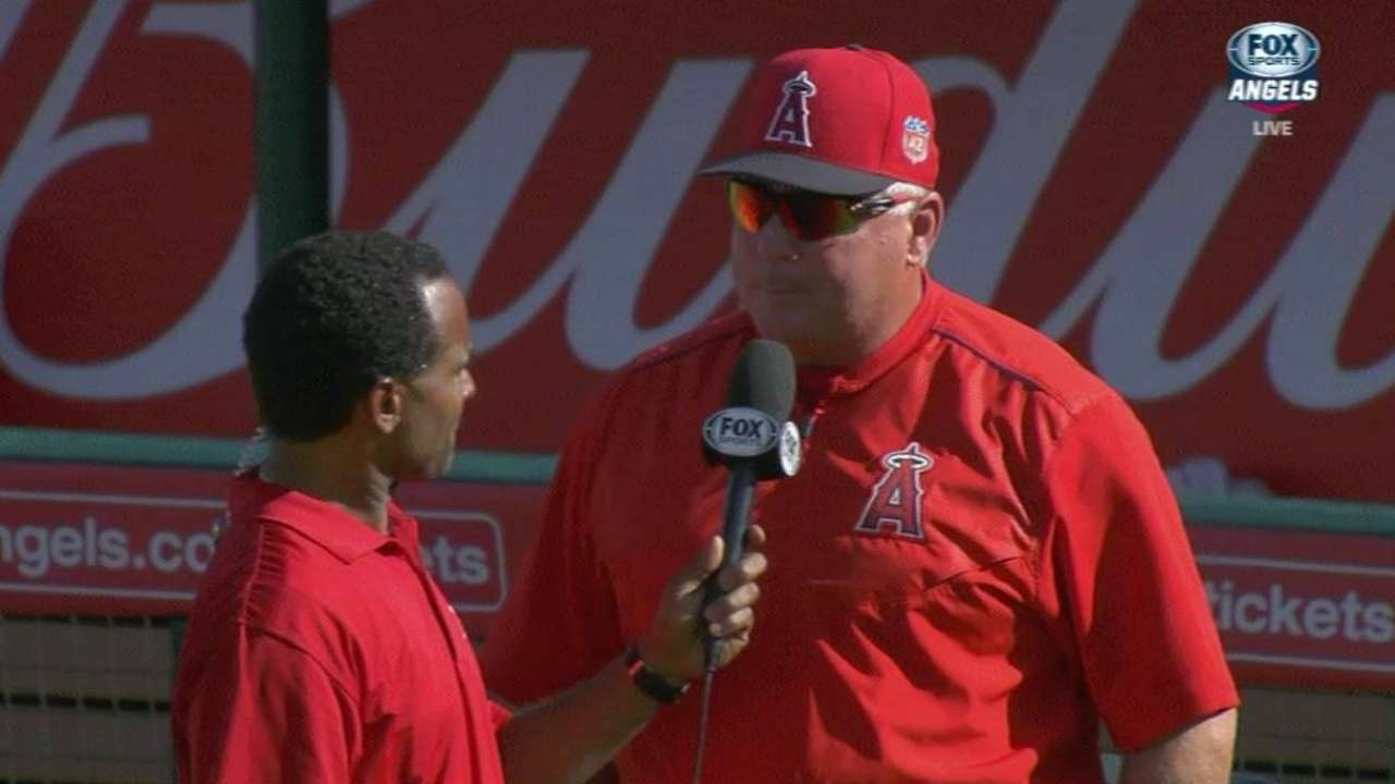 Scioscia on Shoemaker
