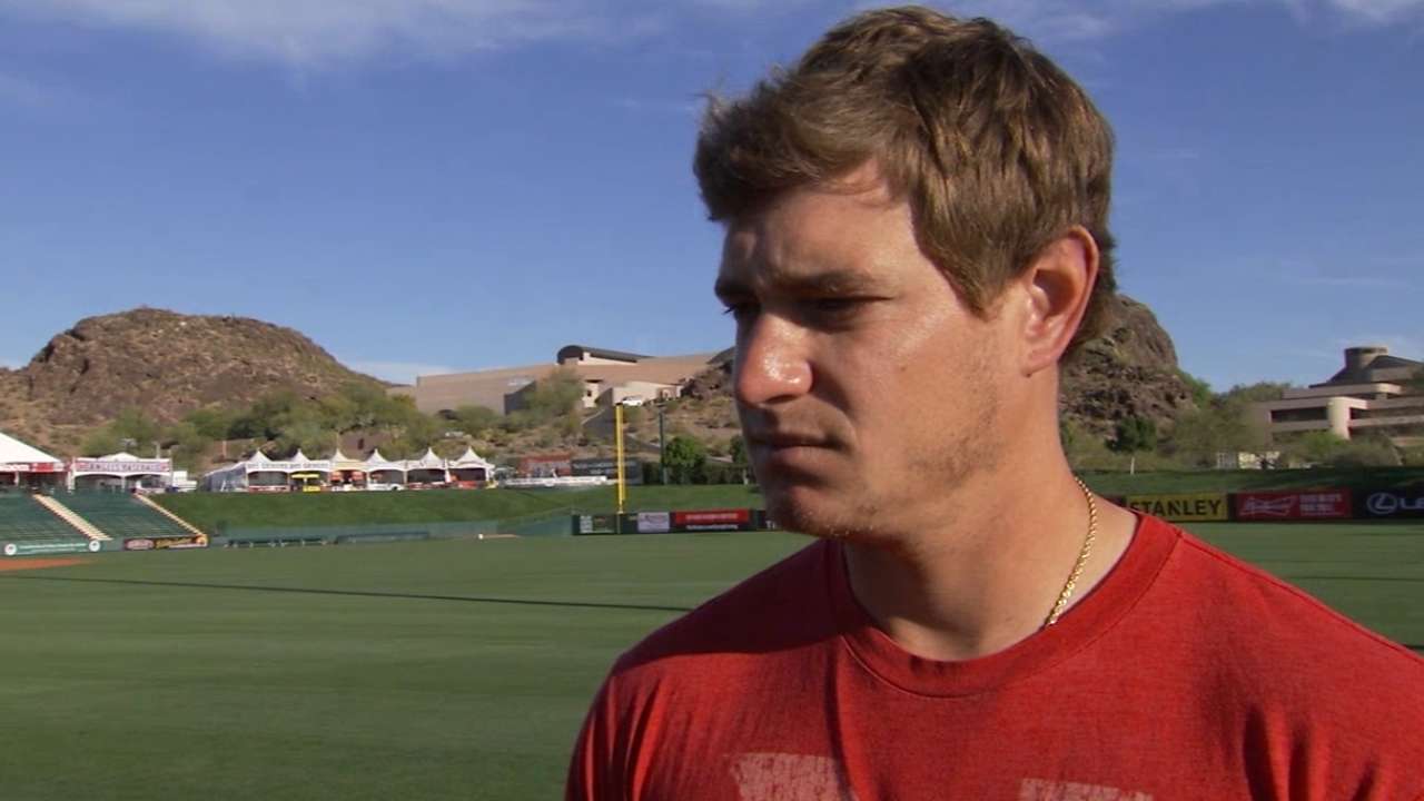 Richards gets more comfortable with changeup