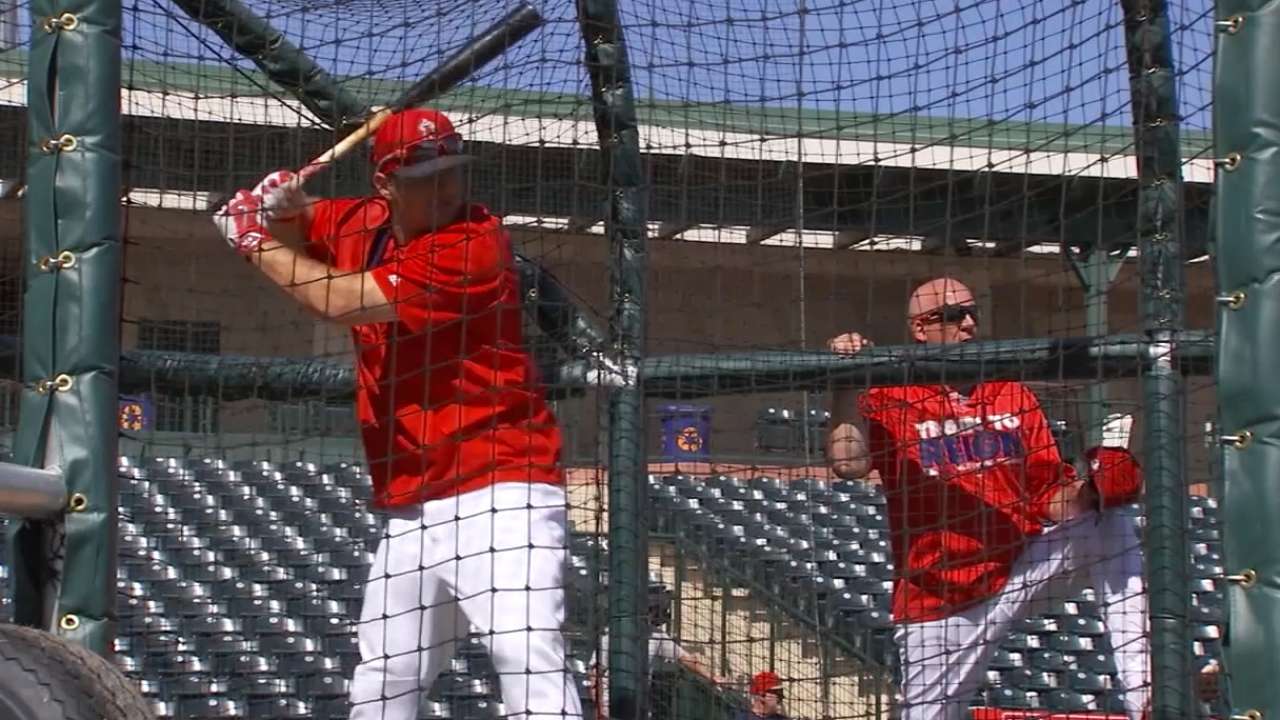 Trout plans to return for Freeway Series finale