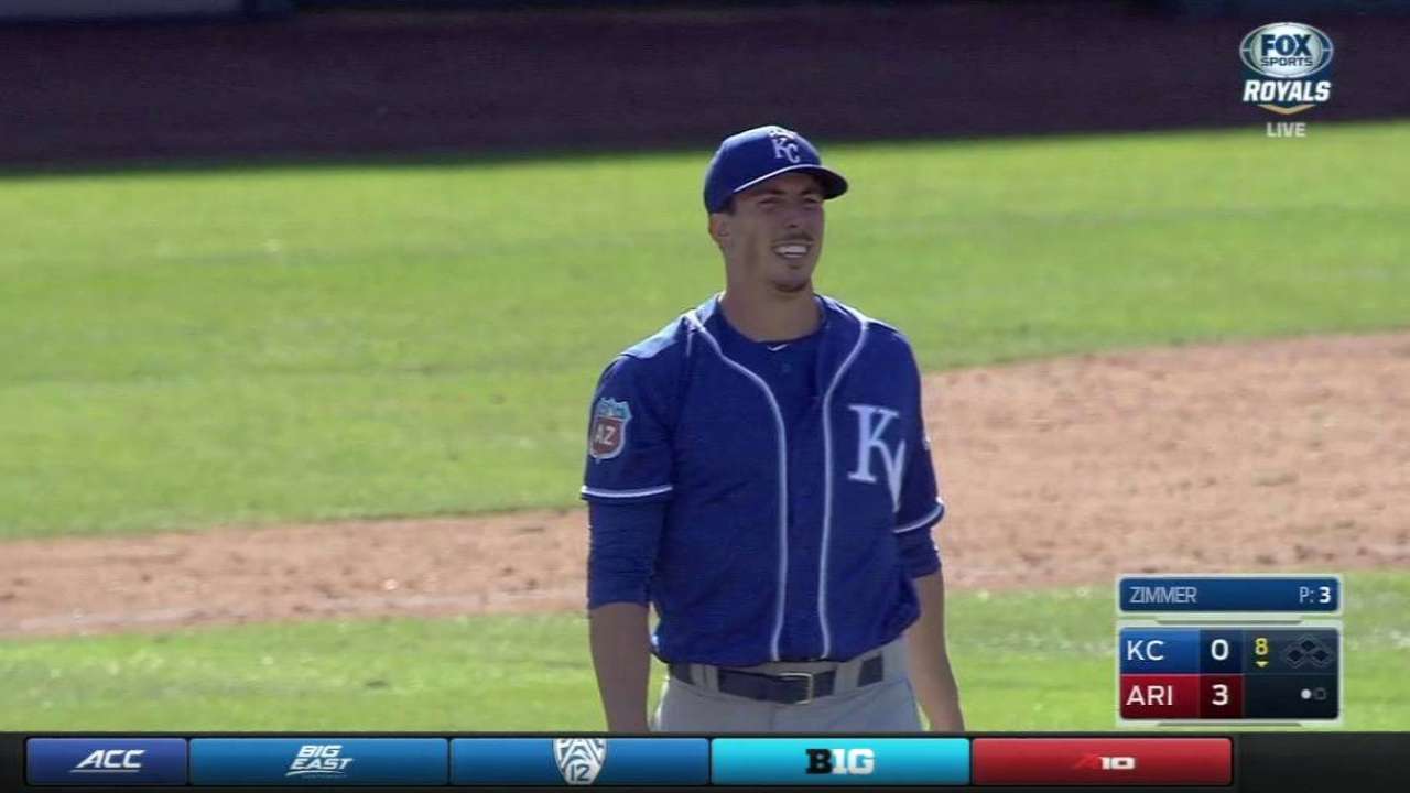 Prospect Zimmer to be ready for Spring Training