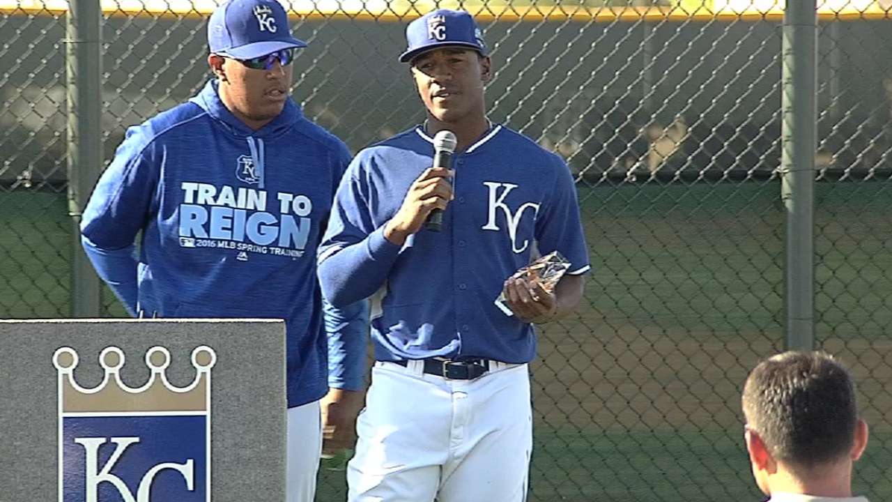Starling among Royals to earn Minors awards