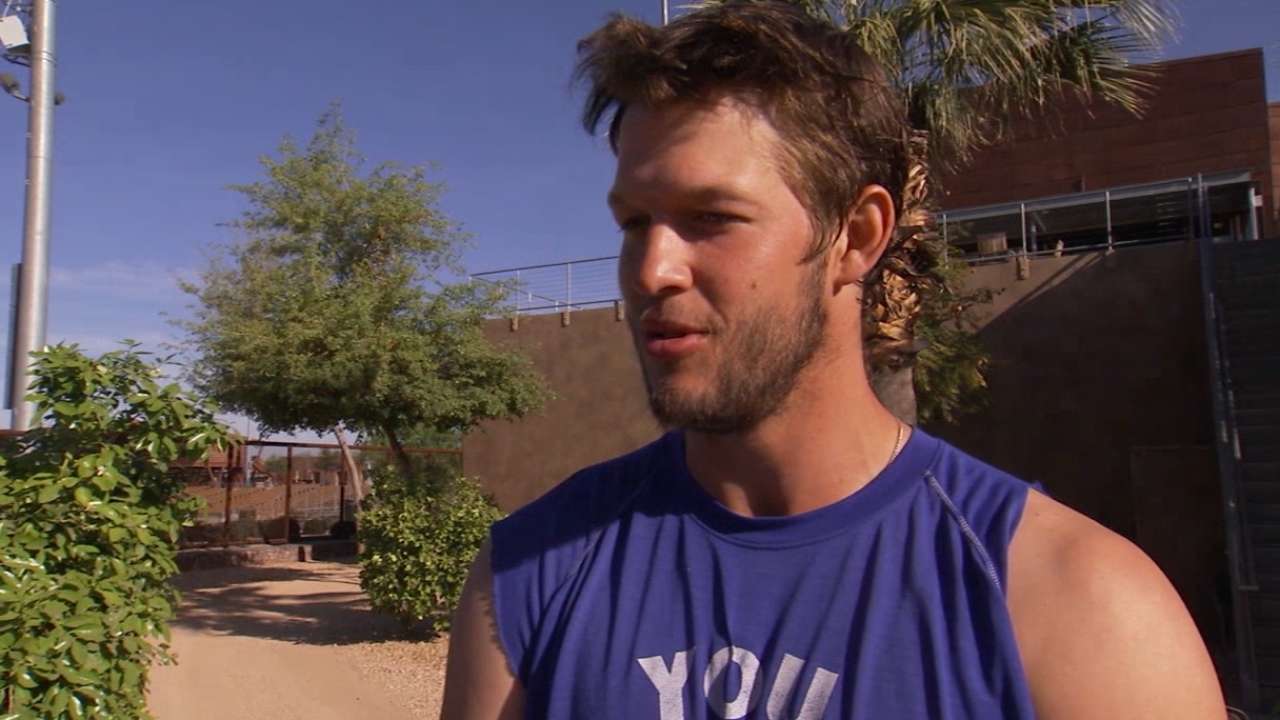 Kershaw discusses pitching drive