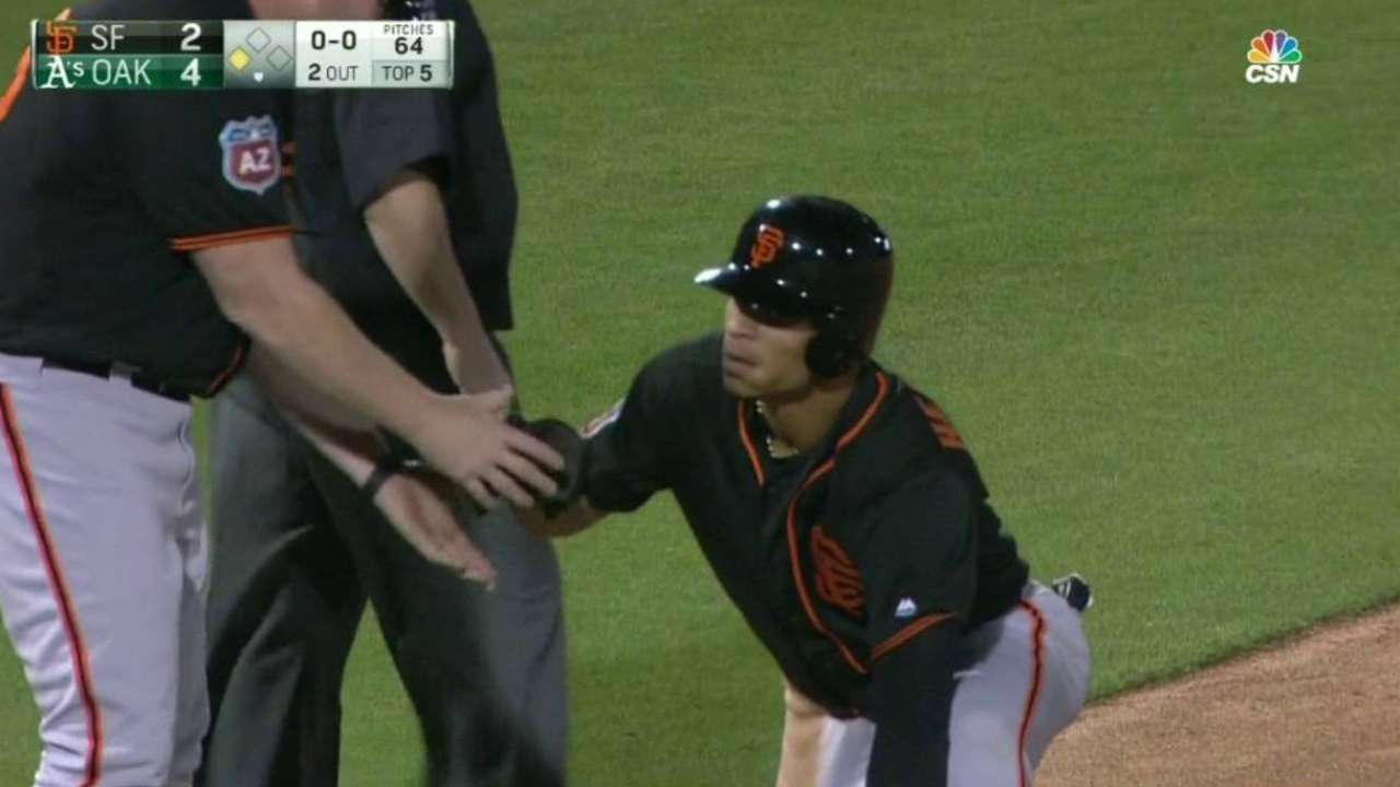 Hernandez's RBI triple