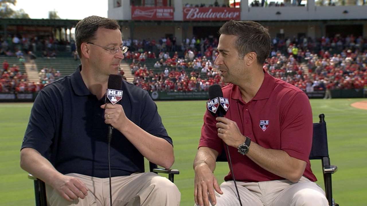 Angels excited about talent on back fields