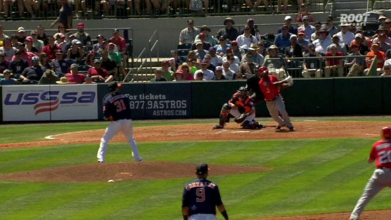 Nats' Taylor has Miami's number with another homer