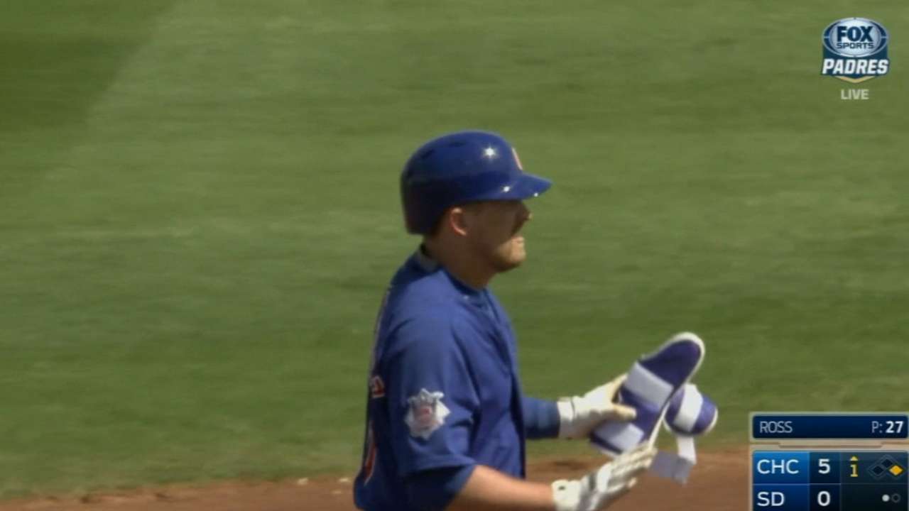 Cubs tally five runs in the 1st