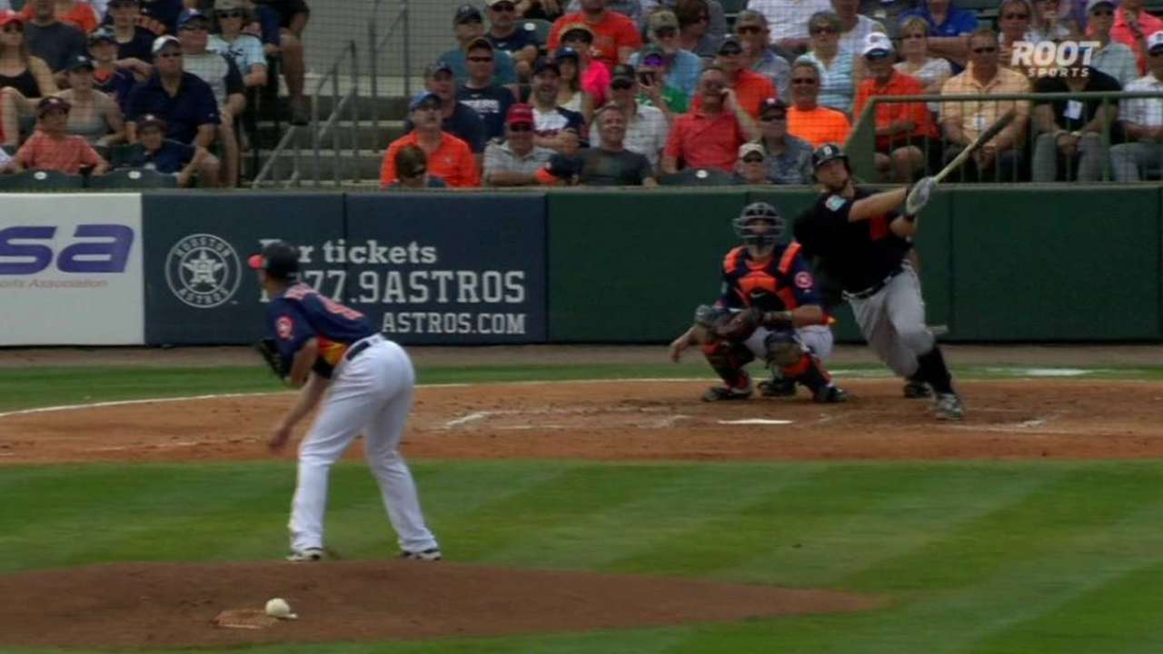Holaday's two-run shot