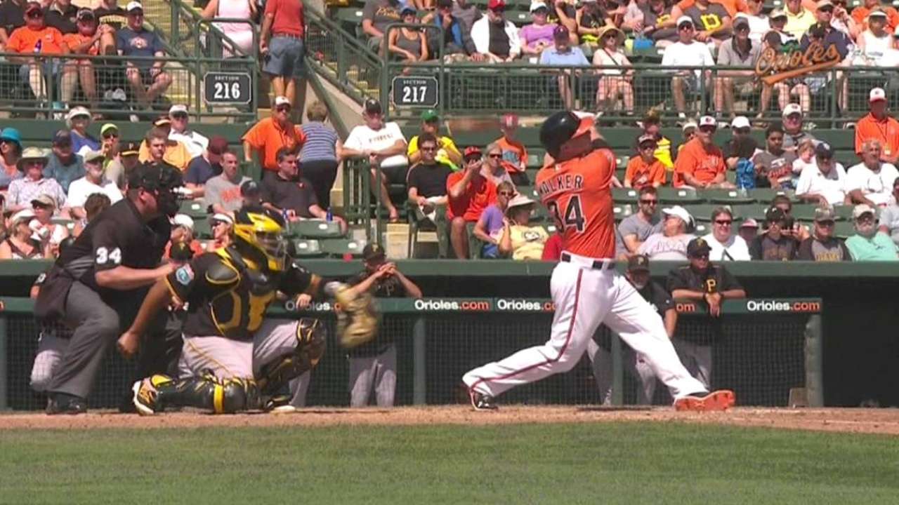 Walker's three-run homer