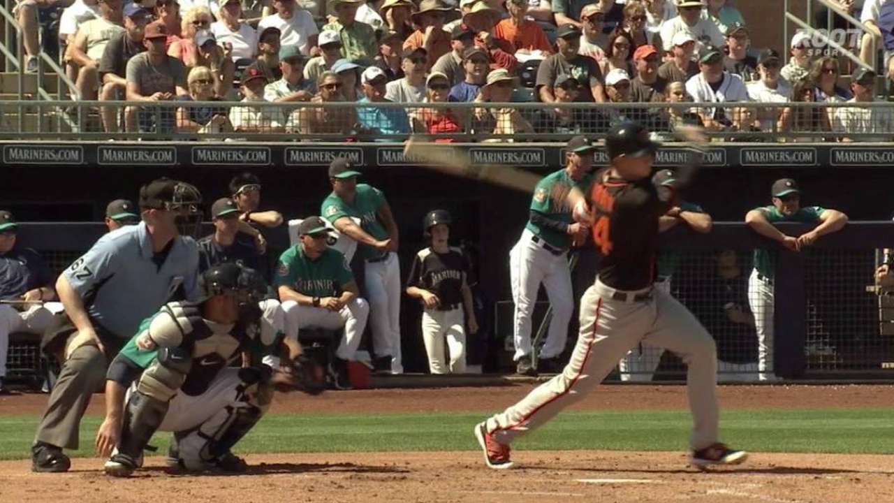 Brown's two-run single
