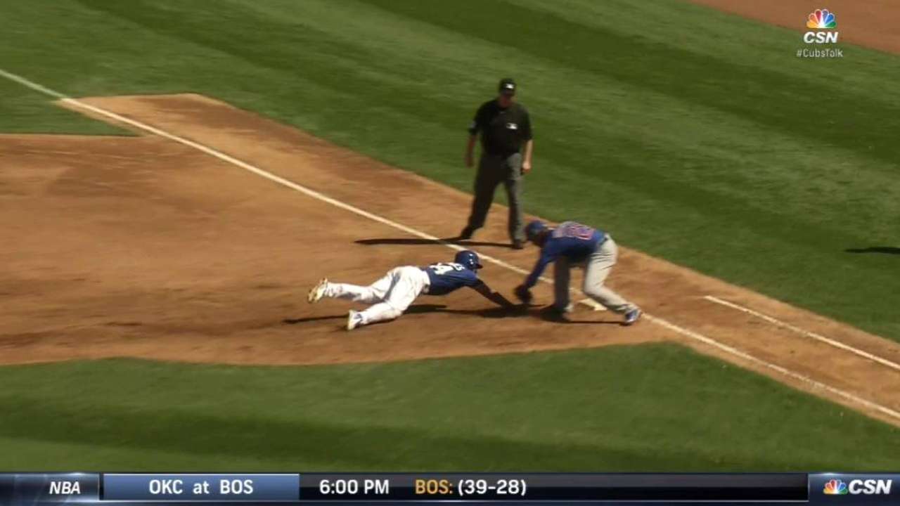 Lackey picks off Fuentes