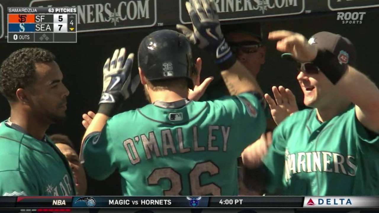 O'Malley's home run