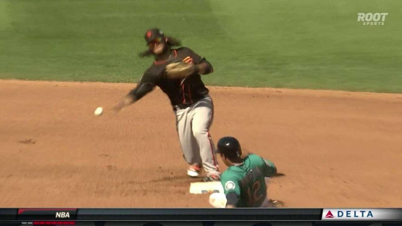 Samardzija starts 1-6-3 DP