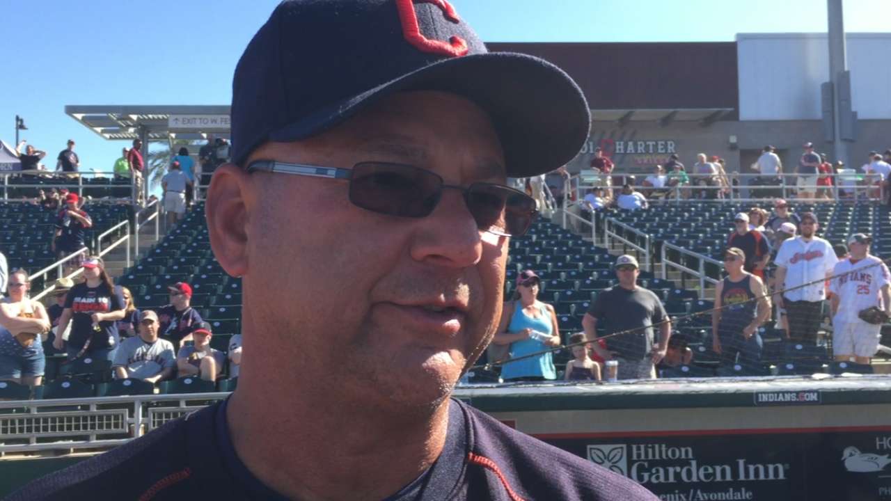 Francona on Anderson's outing
