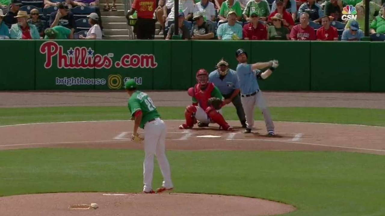 Forsythe's leadoff home run
