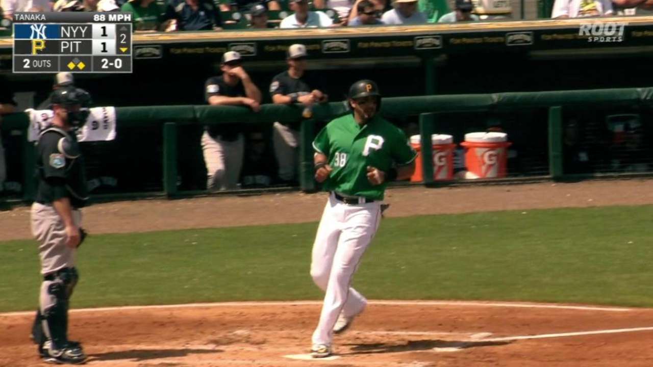 Sharp batting eye lands Jaso in leadoff spot
