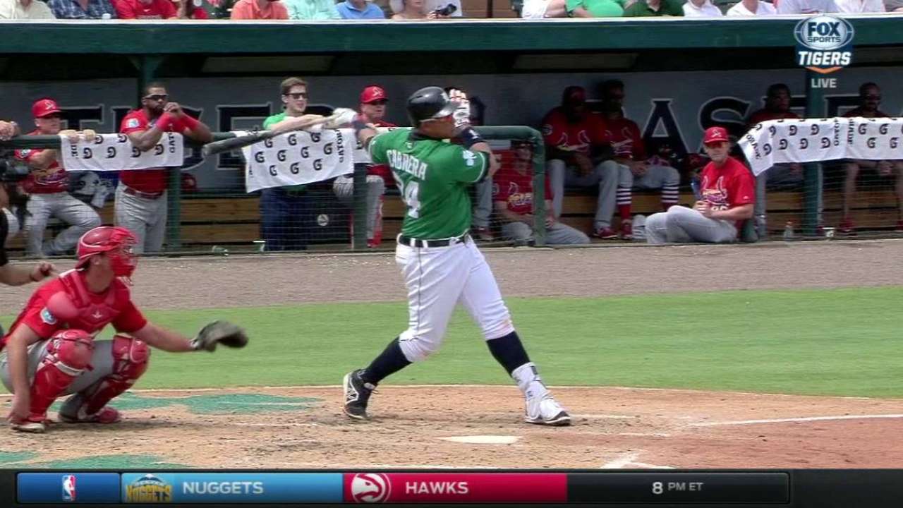 Miggy, homers back strong Pelfrey vs. Cards