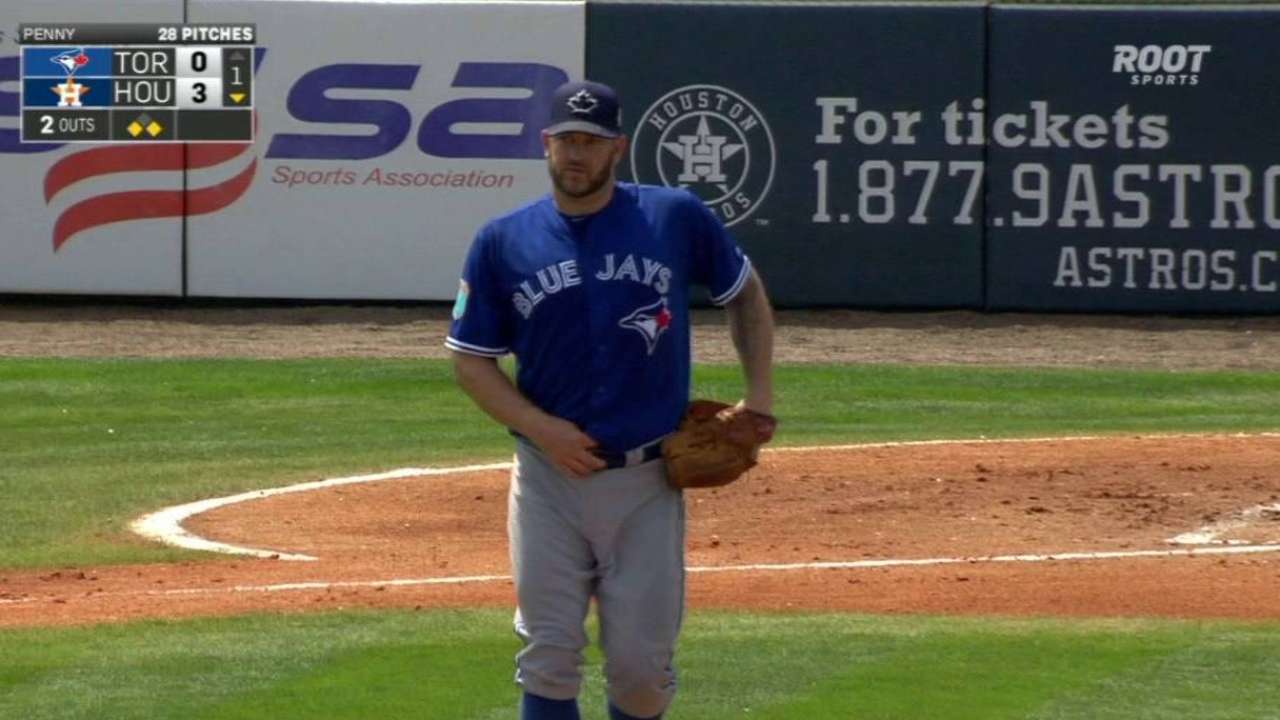 Penny calls it a career at Blue Jays camp