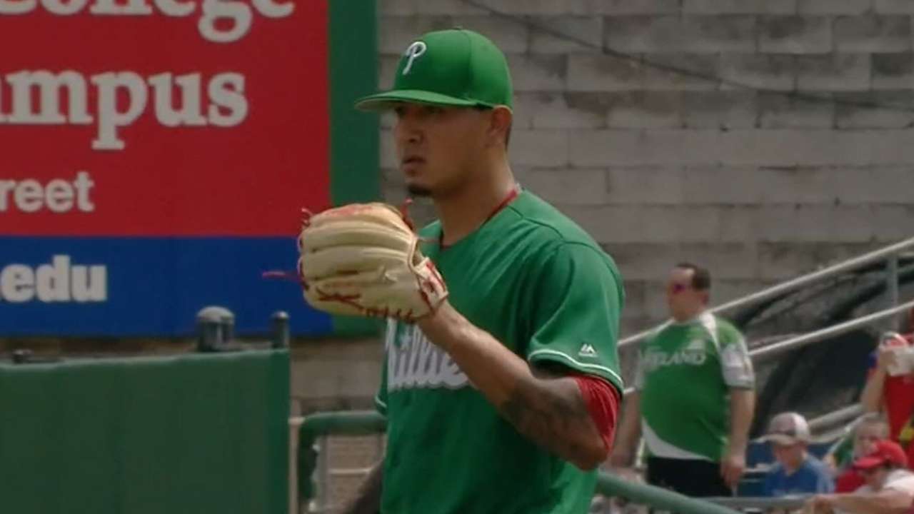 Velasquez's latest gem gives Phils a lot to ponder