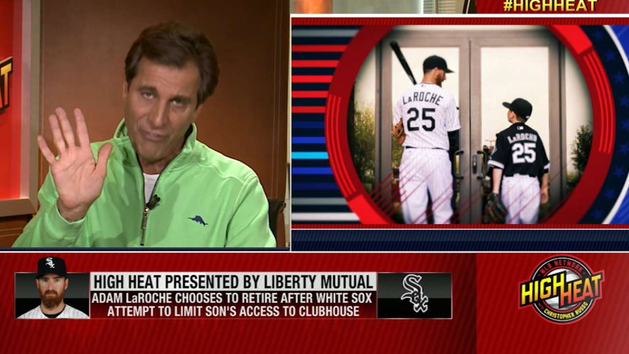High Heat on LaRoche retiring