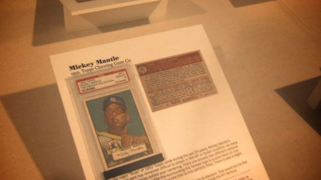 Kendrick proud to show off card collection