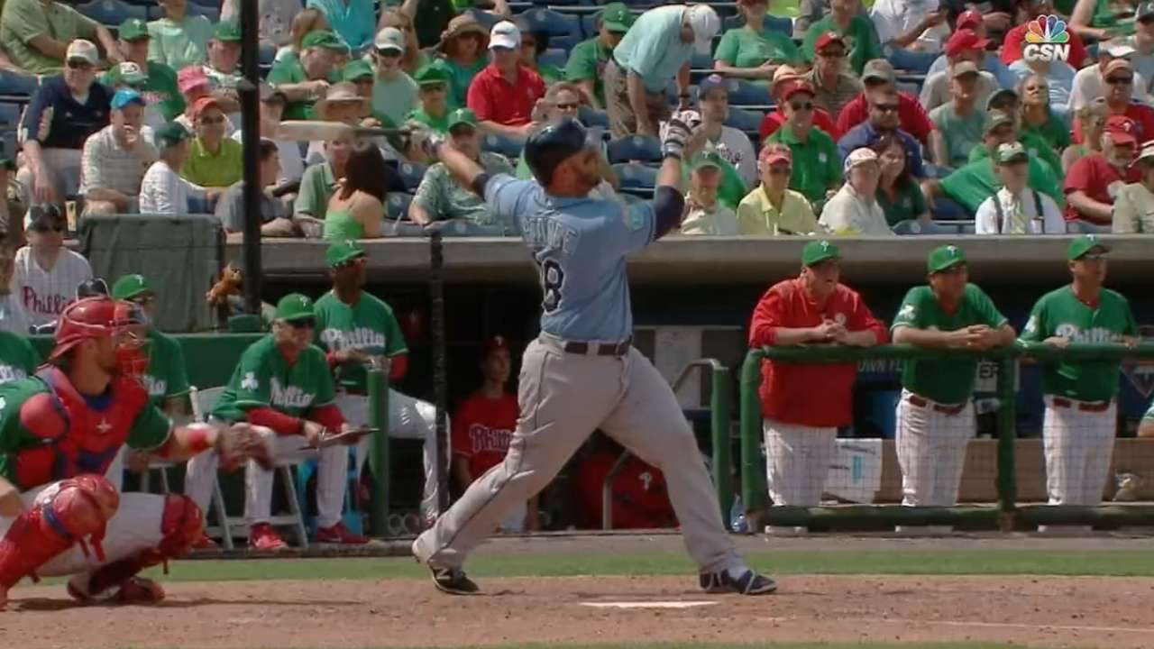 Rays homer four times in win over Phillies