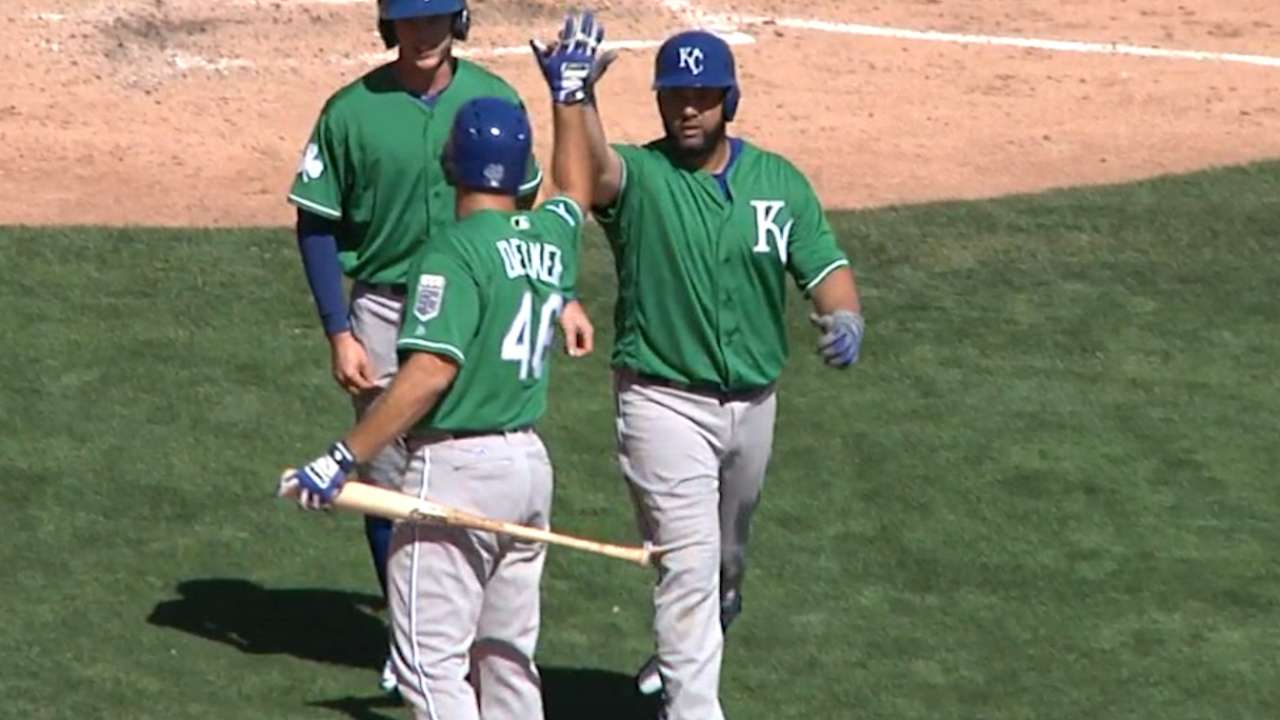 Kendrys' first spring jack helps spark Royals