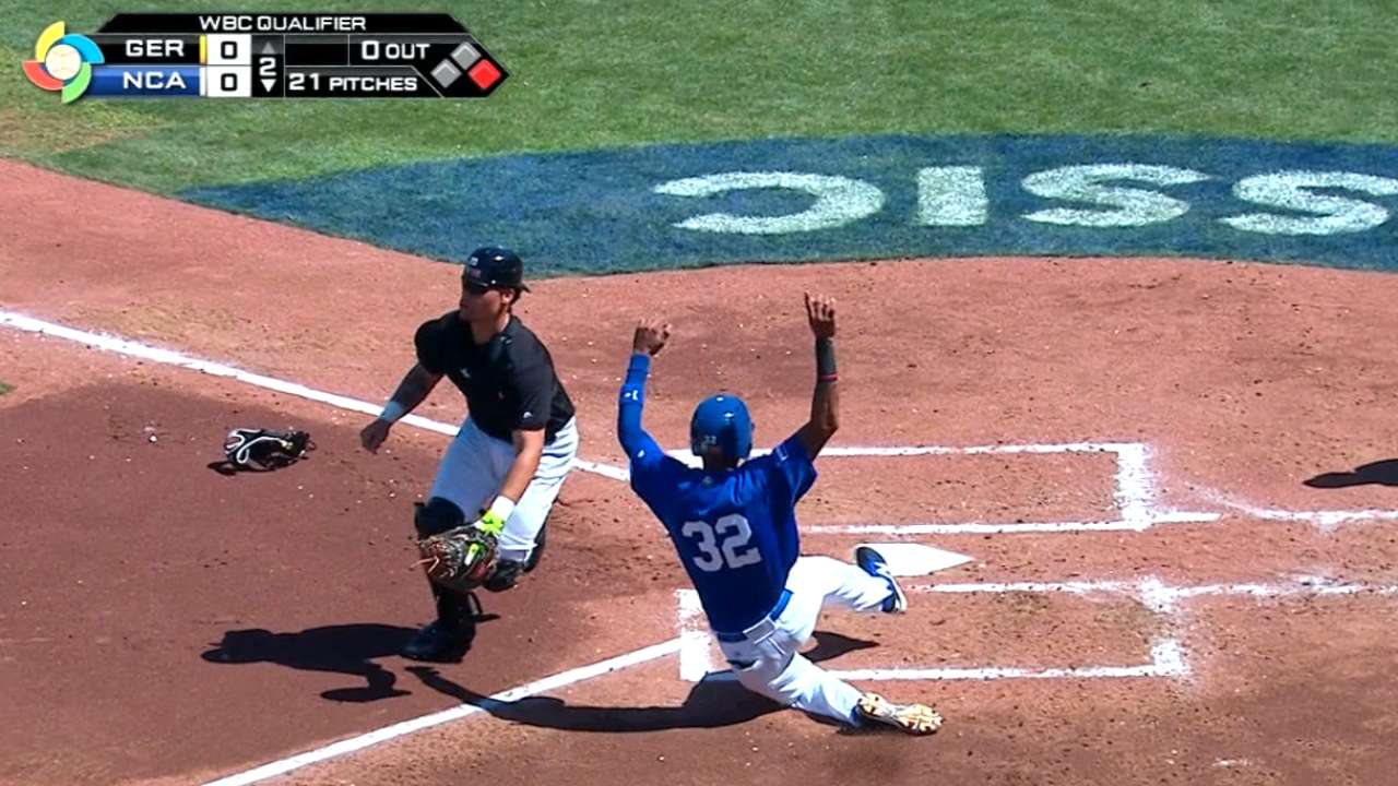 Blandino's RBI double