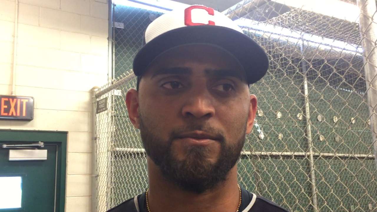 Salazar upbeat after black-and-blue outing vs. Reds