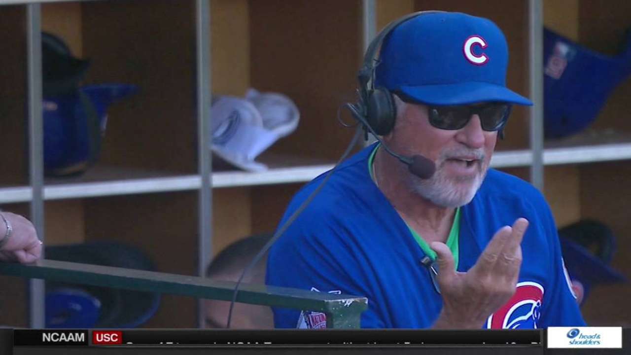 Maddon discusses his foundation