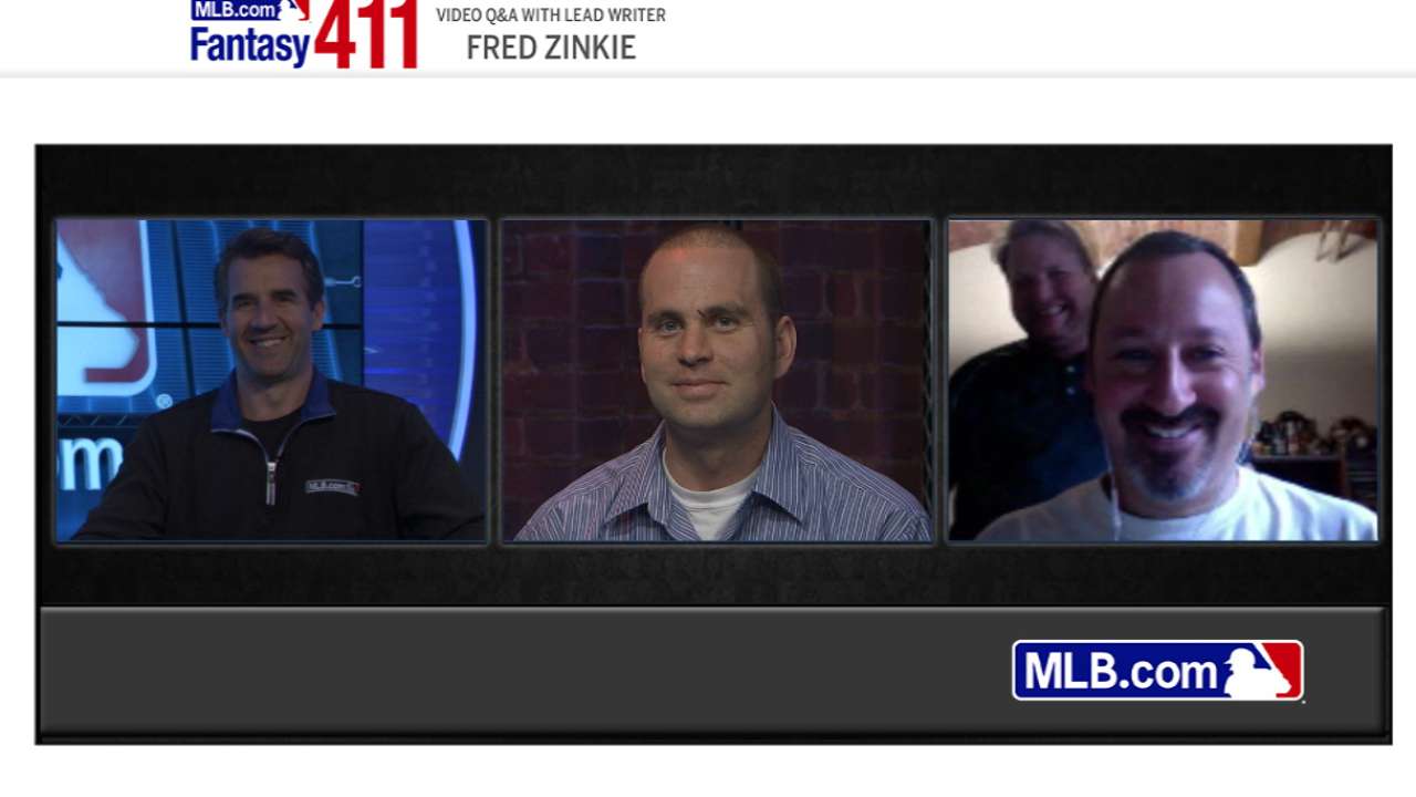 Fantasy 411 with Fred Zinkie