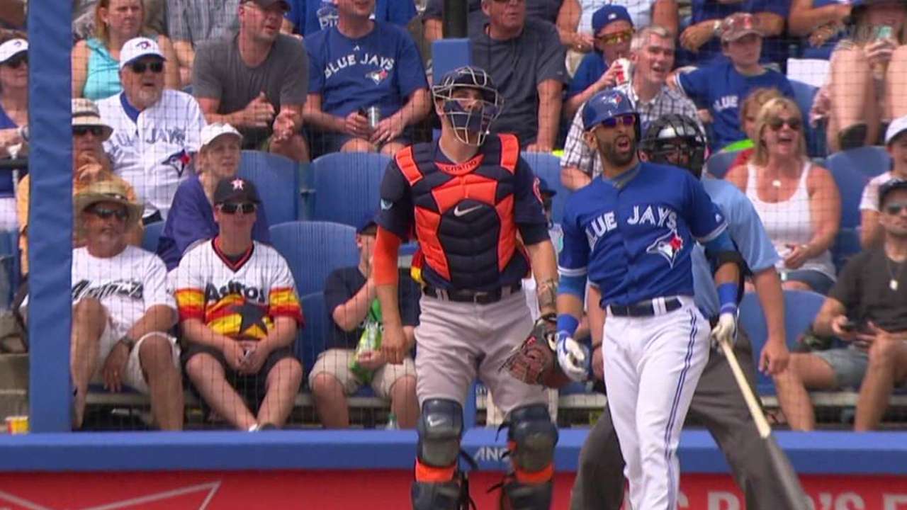 Bautista's three-run blast