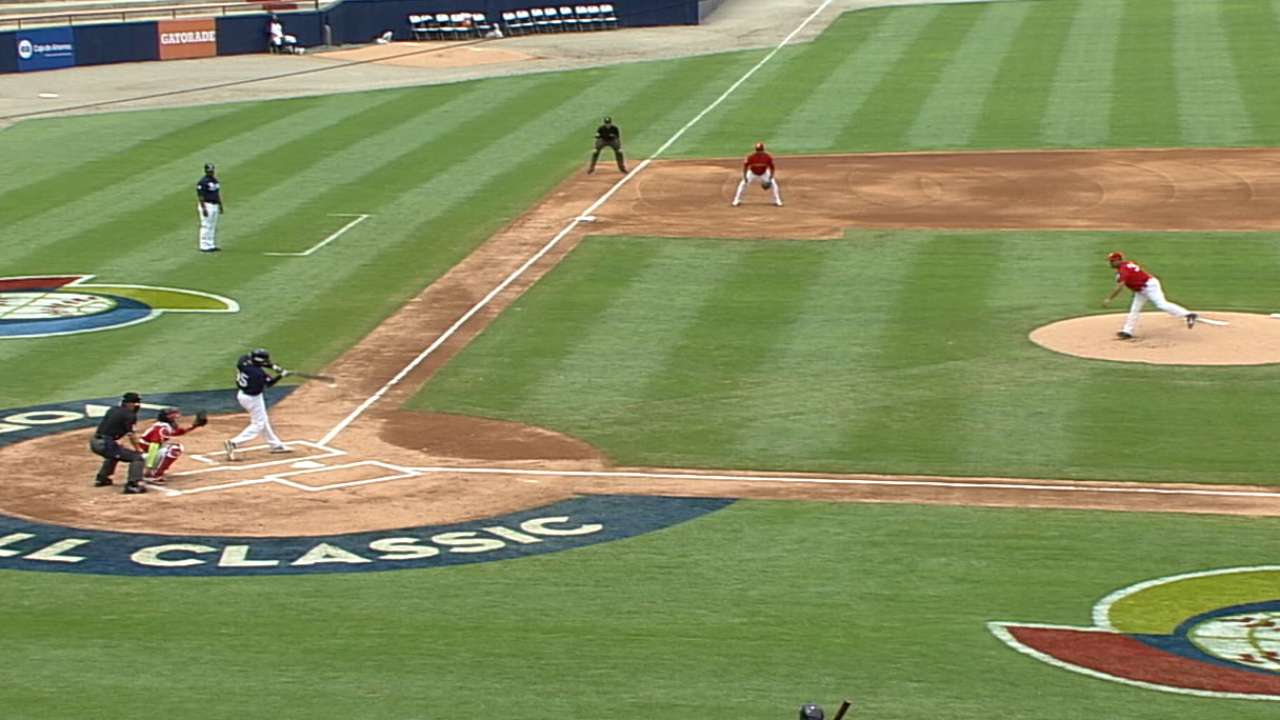 Paz's RBI single
