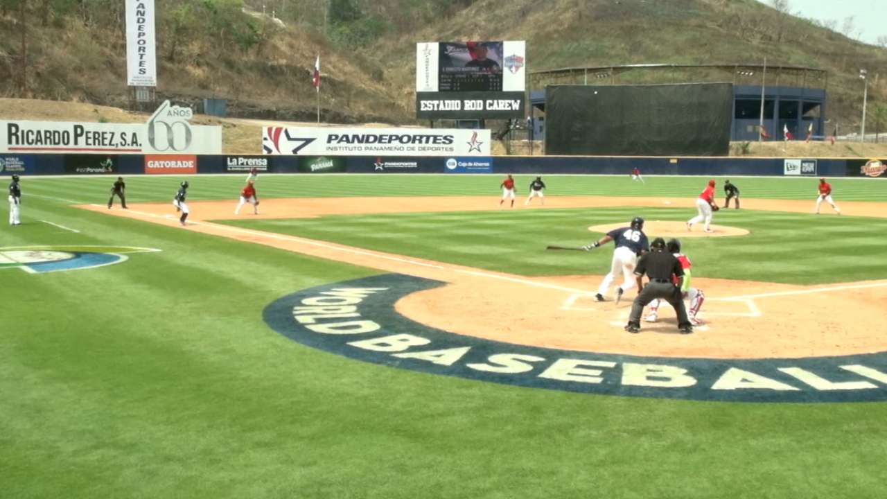 Martinez drives in two
