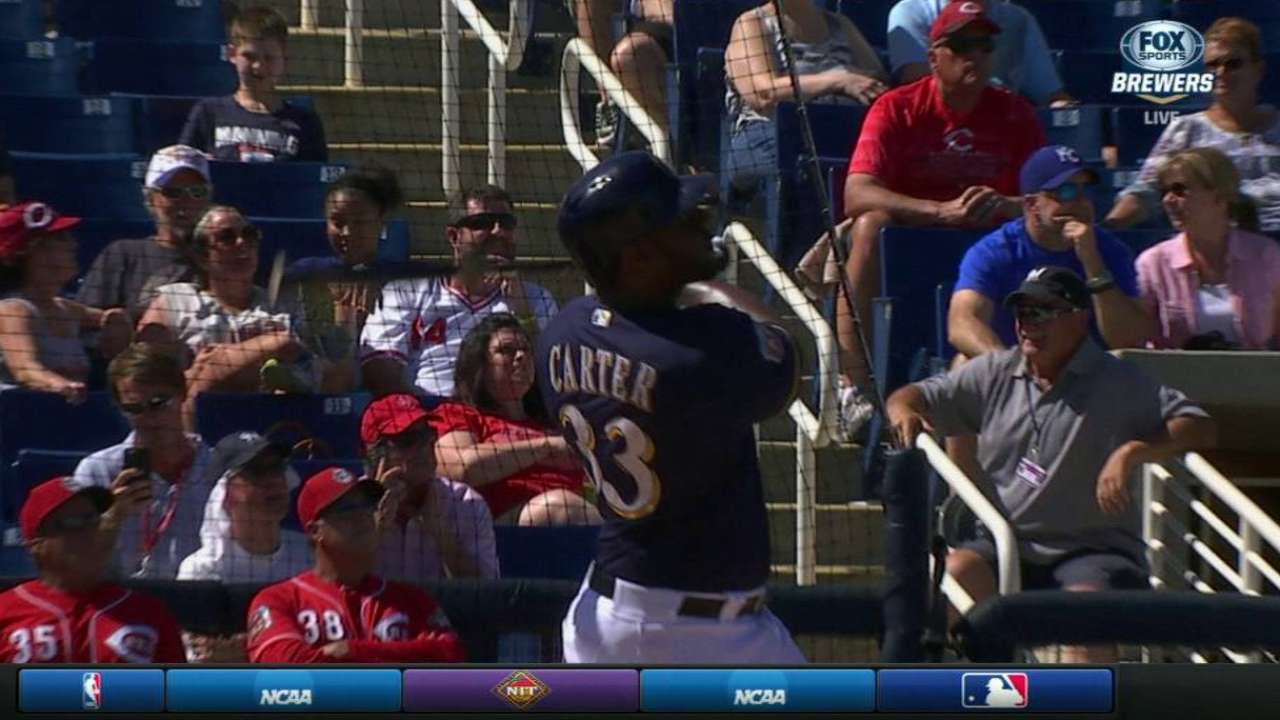 Carter is well-suited to help Brewers reload